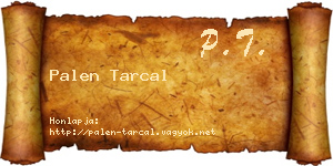Palen Tarcal névjegykártya